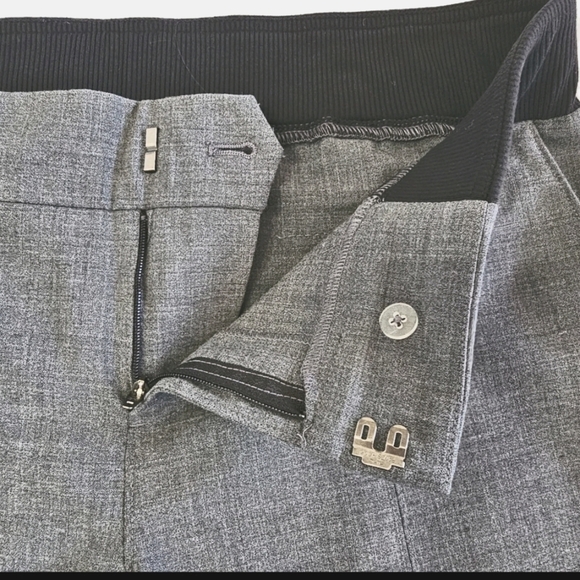 The ATHLETA Women's Gray Sz 12P Tapered  Wool Blend Casual Versatile Dress Pants - Picture 12 of 15